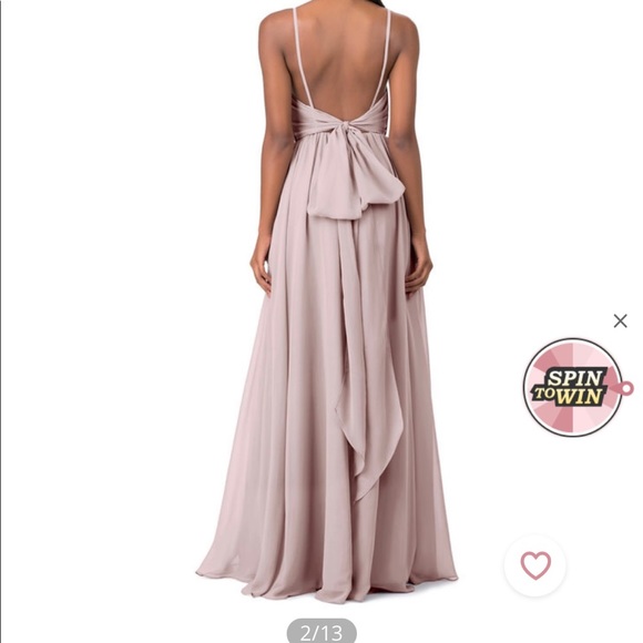 4 Azazie Vintage Mauve bridesmaids dresses - Picture 3 of 13